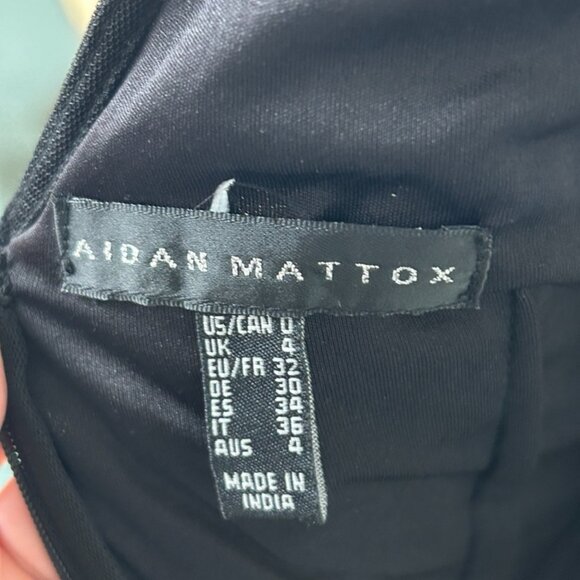 Aidan Mattox beaded dress, size 0 - Picture 8 of 10